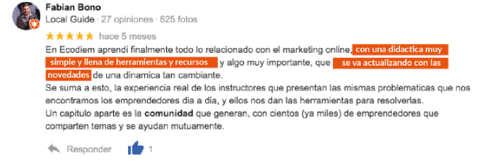 testimonio ecodiem