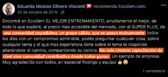 testimonio ecodiem
